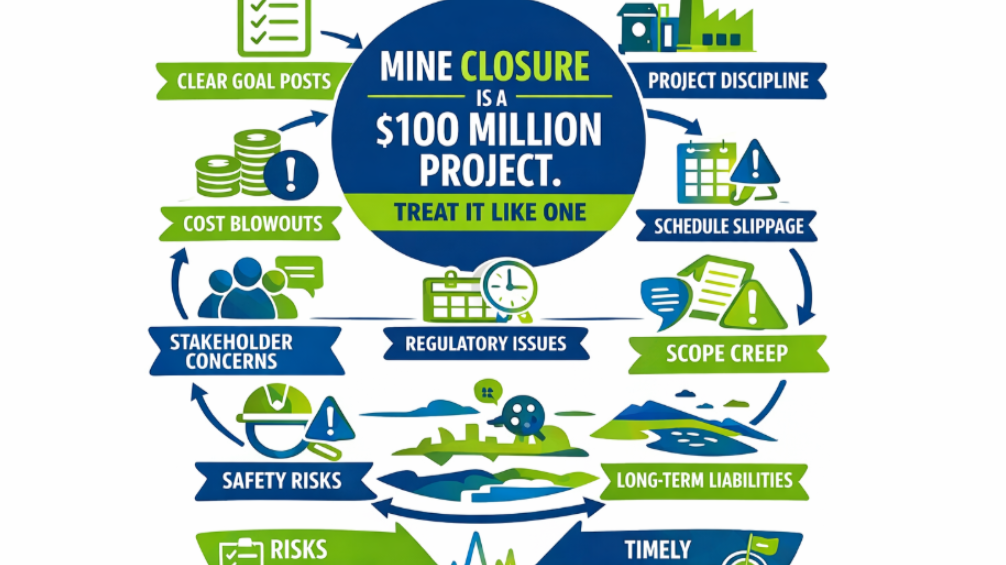 Mine closure is a $100+ million project. So why isn’t it managed like one?