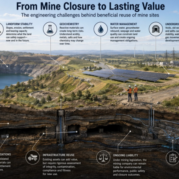 From Liability to Legacy: The Hidden Engineering Challenge of Reusing Mine Sites