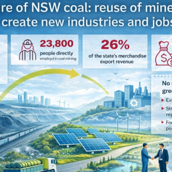 NSW’s coal future to 2050: certainty, continued demand and the opportunity in mine land reuse